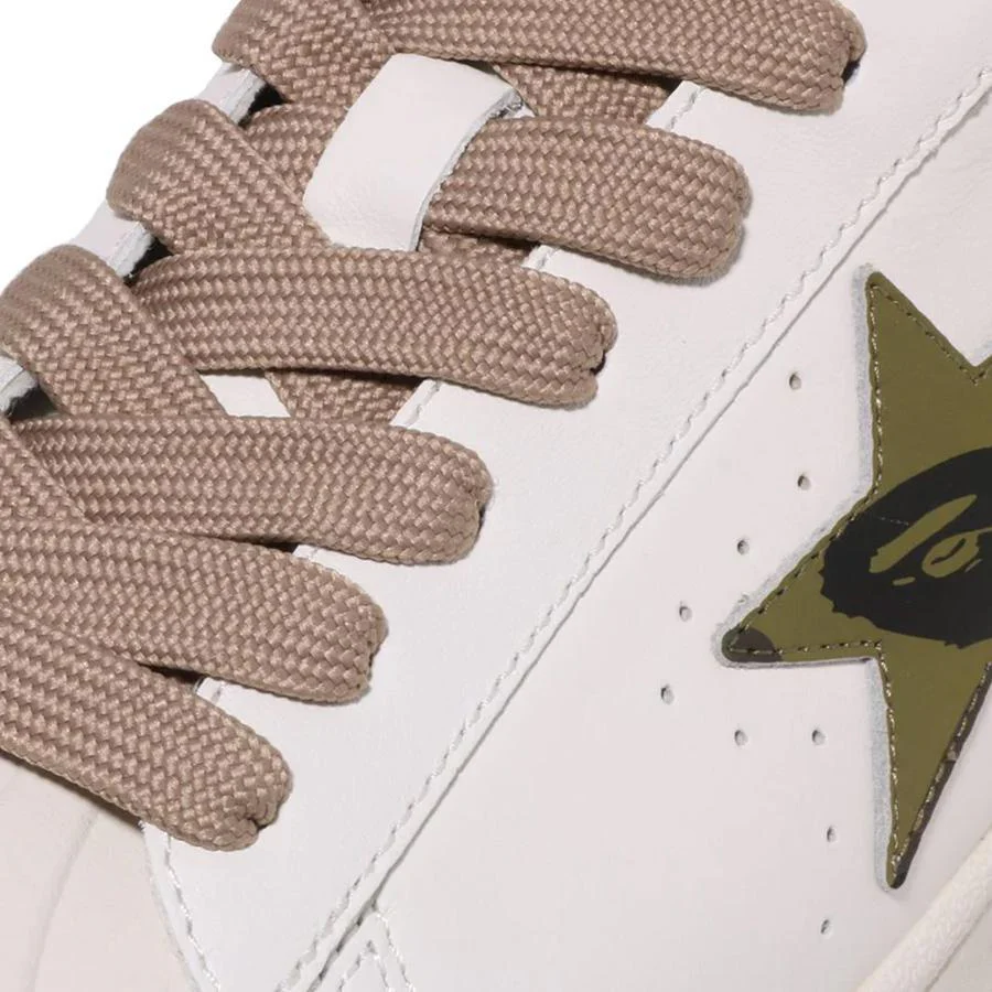 [A Bathing Ape] Skull STA Sneaker in White - Image 4