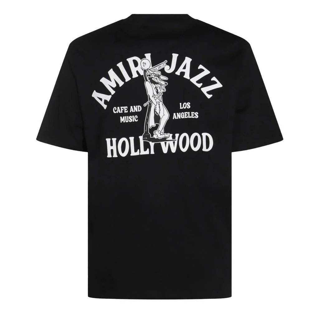 [Amiri] Jazz Wolf T-Shirt in Black - Image 2