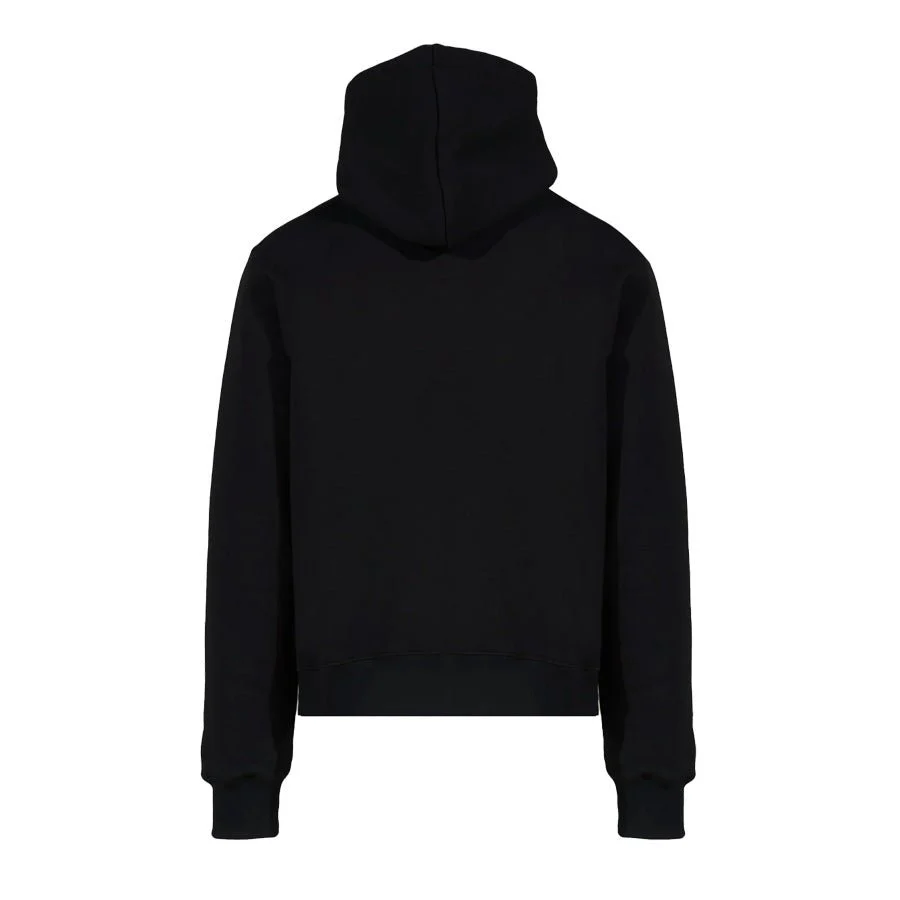[Amiri] Pegasus Script Hoodie in Black - Image 3
