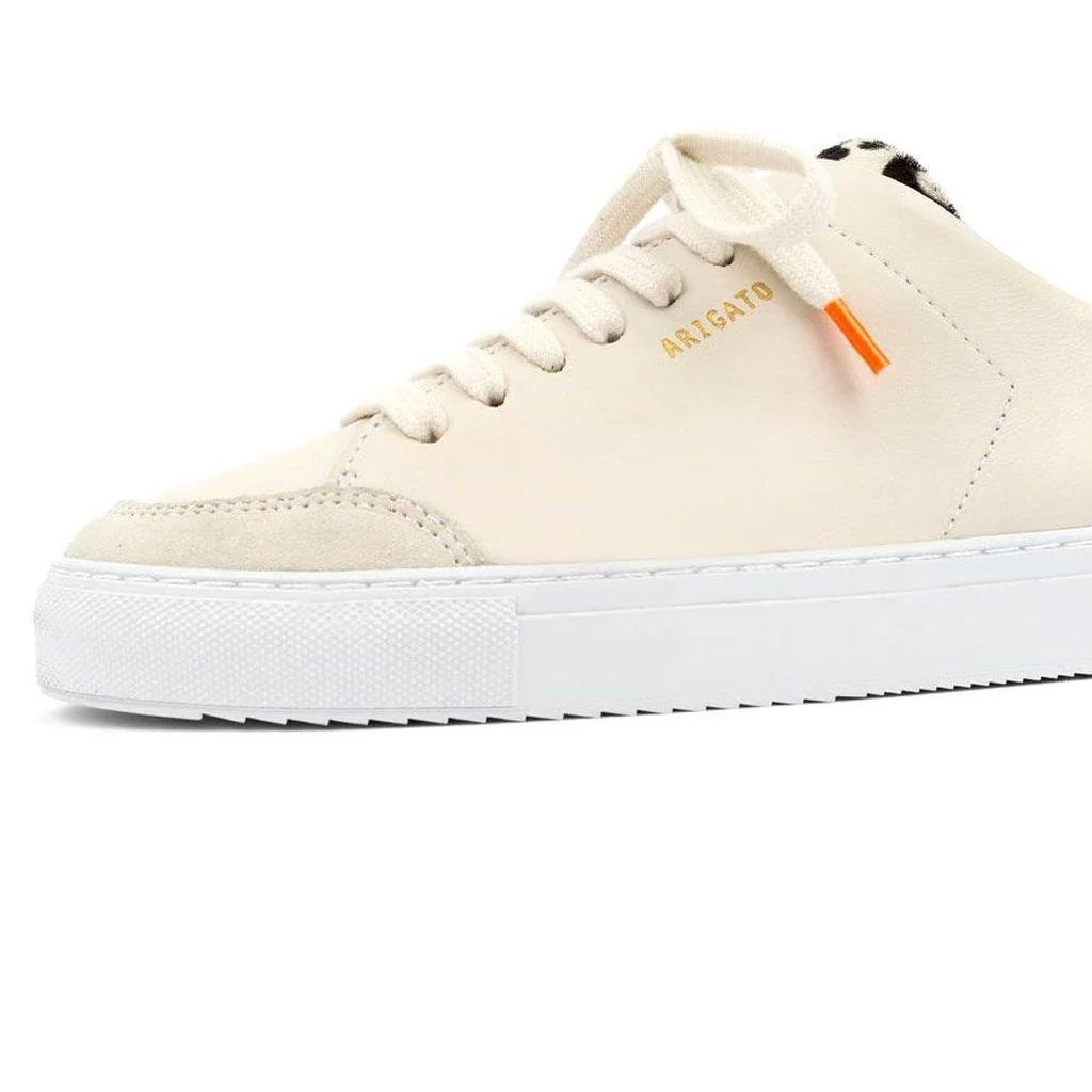 [Axel Arigato] Clean 90 Sneaker in Beige/Green/Leopard - Image 3