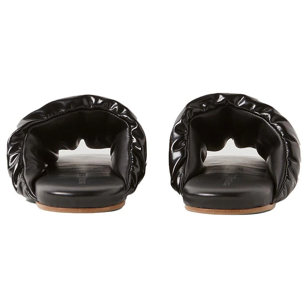 [Bottega Veneta] Womens Padded Flat Sandal in Black - Image 3