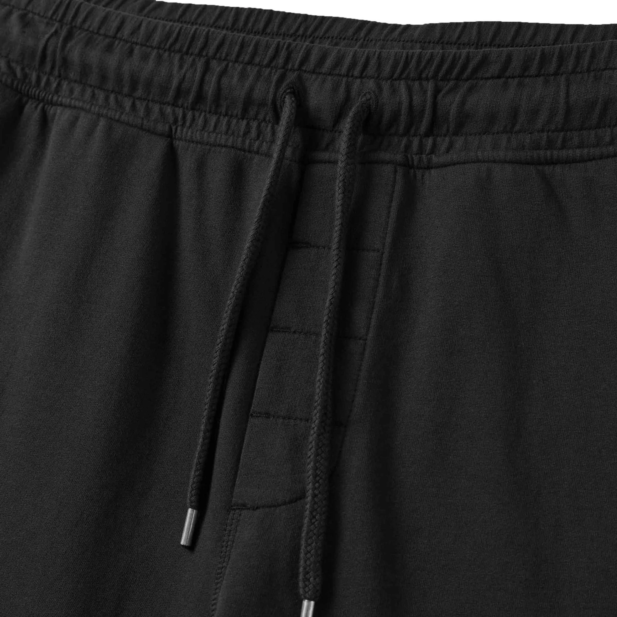 [C.P. Company] Light Fleece Lens Shorts in Black - Image 3