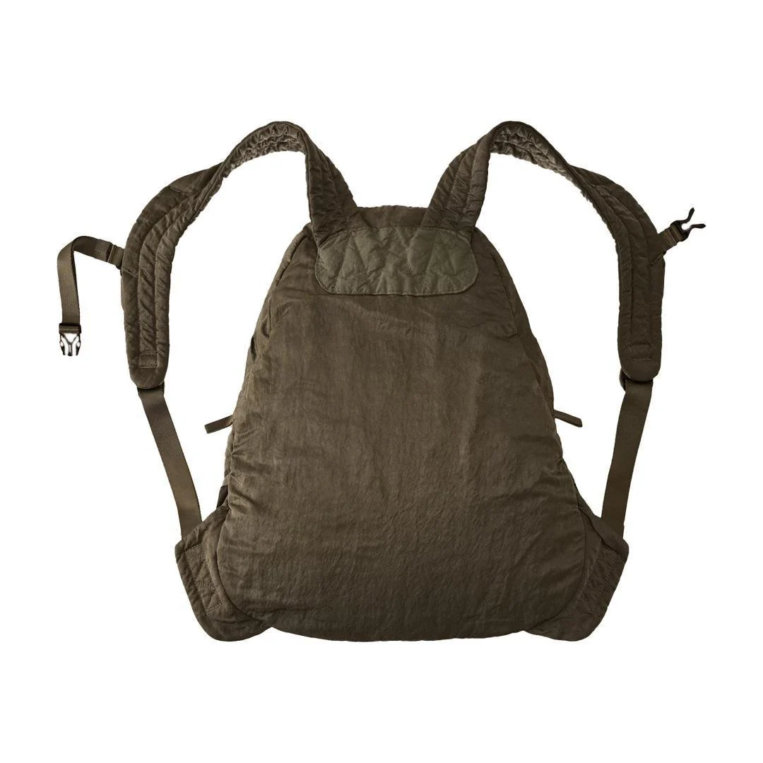 [C.P. Company] Nylon B Rounded Backpack in Gunmetal - Image 2