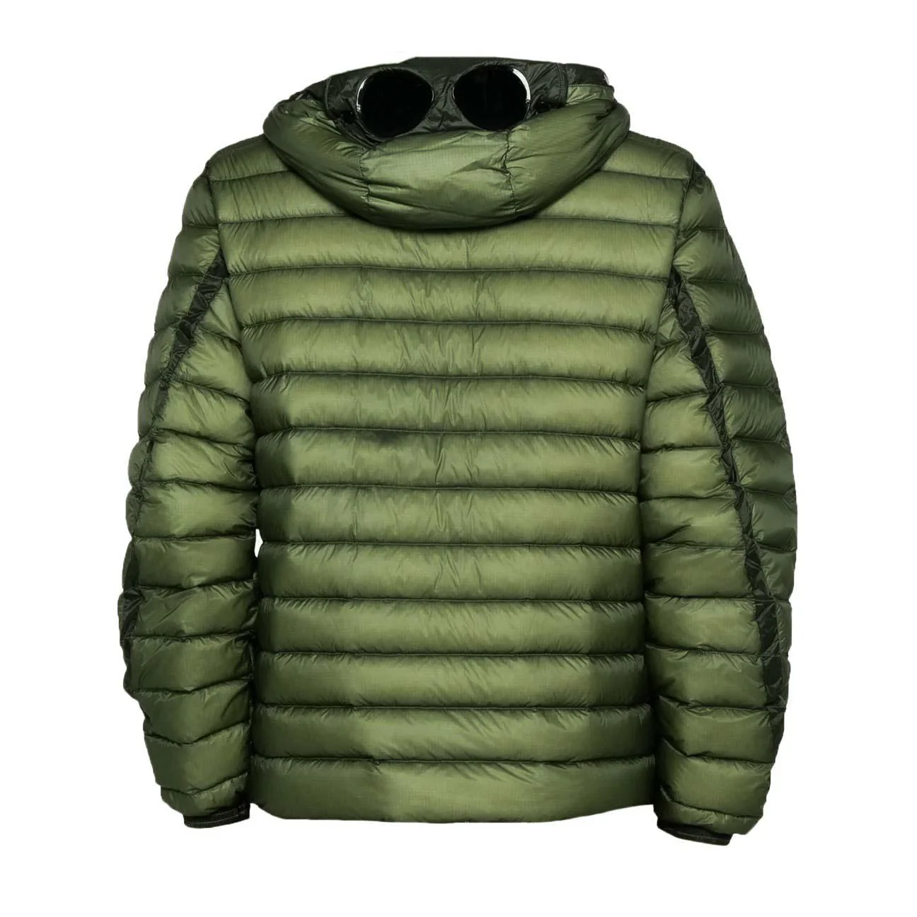 [C.P. Company] DD-Shell Goggle Hooded Down Jacket in Seagrass - Image 3