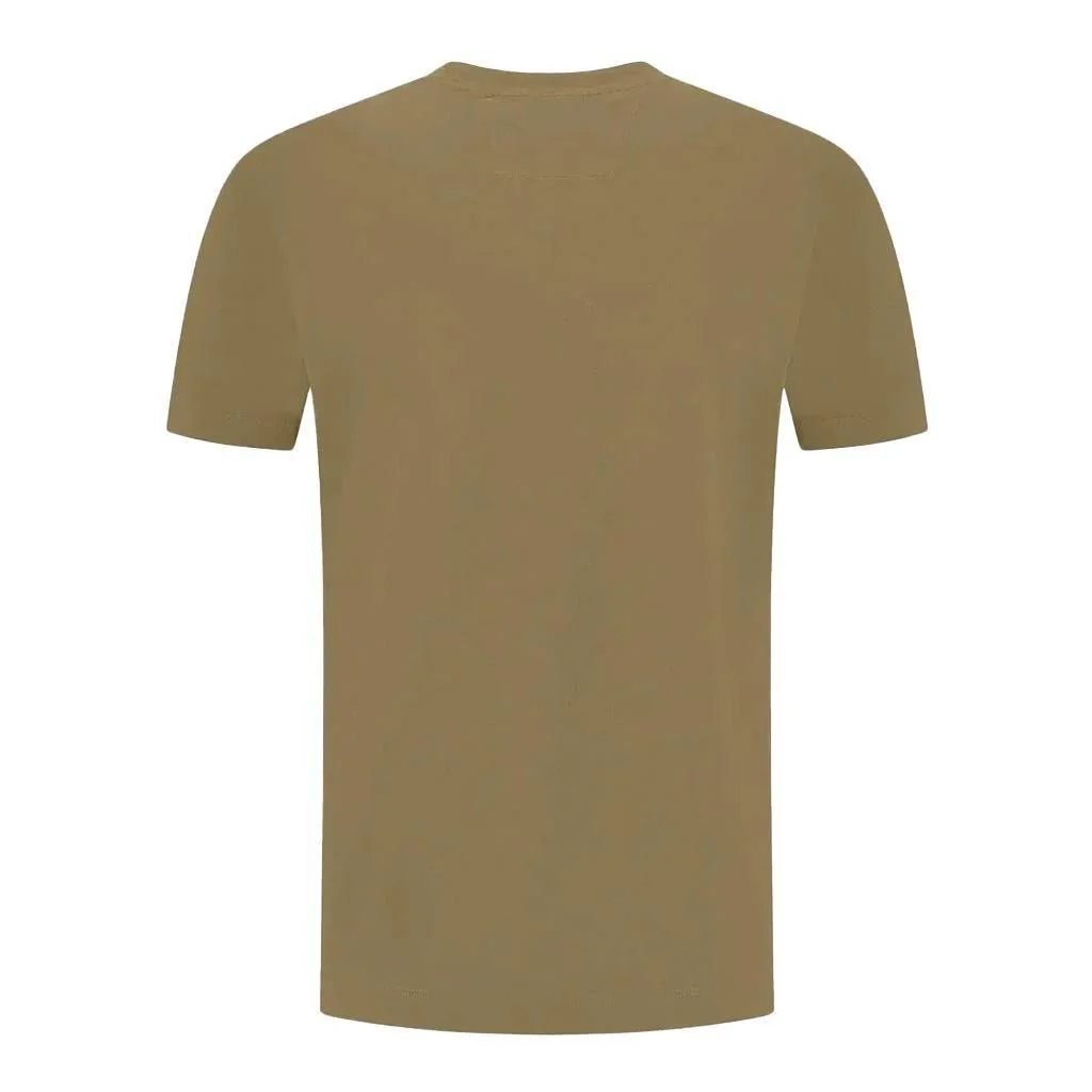 [C.P. Company] Vertical Logo T-Shirt in Fallen Rock - Image 2