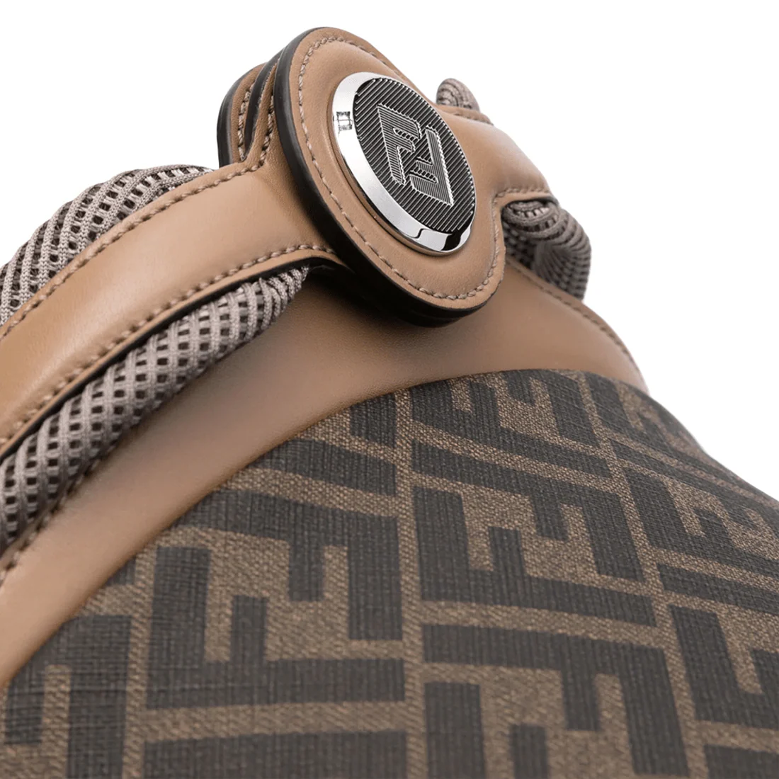 [Fendi] Chiodo Backpack in Brown - Image 3