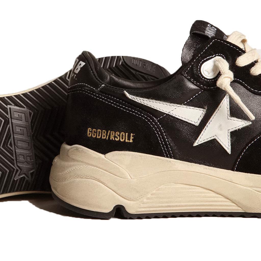 [[Golden Goose]] Running Sole in Black & White - Image 4
