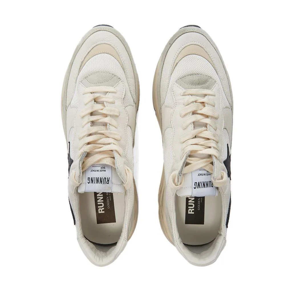 [[Golden Goose]] Running Sole Sneaker in White/Ivory/Black - Image 6