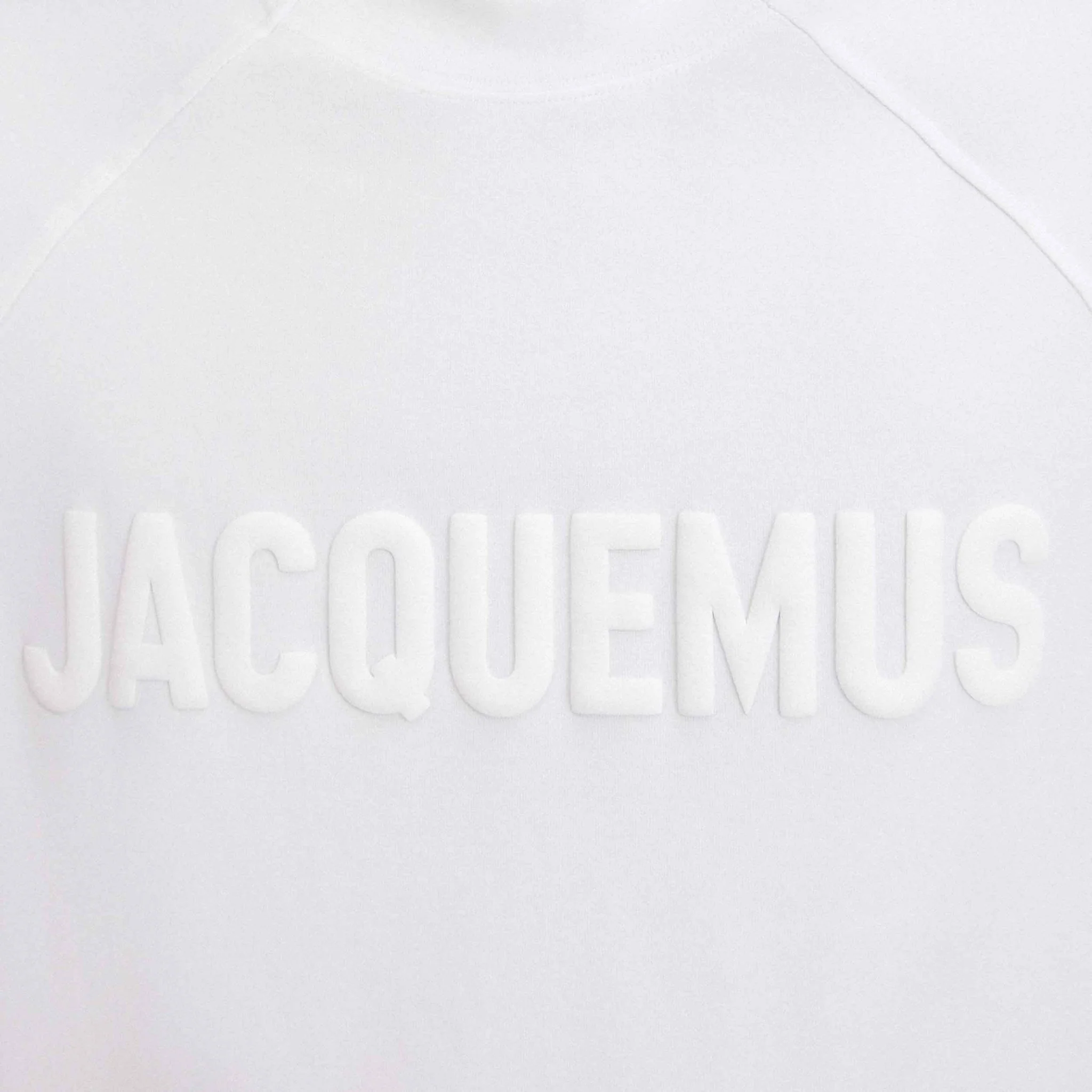 Jacquemus The Typo Oversized T-Shirt in White - Image 3