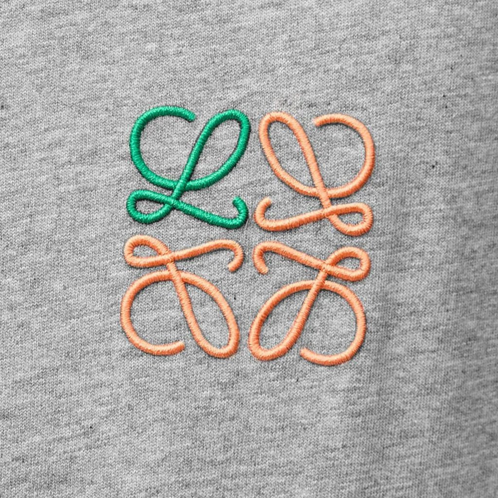 [Loewe] Small Anagram Embroidered T-Shirt - Image 5