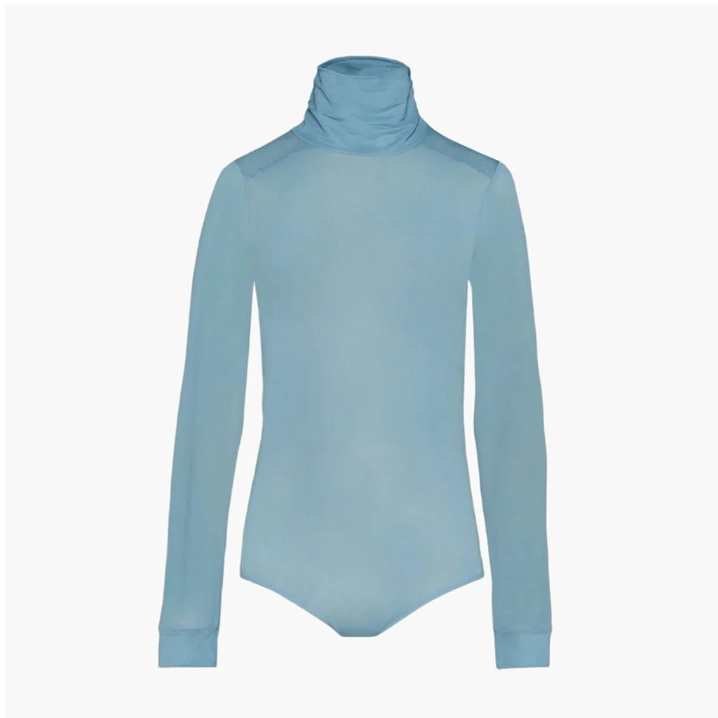 [Maison Margiela] Four Stitch Bodysuit Light Blue