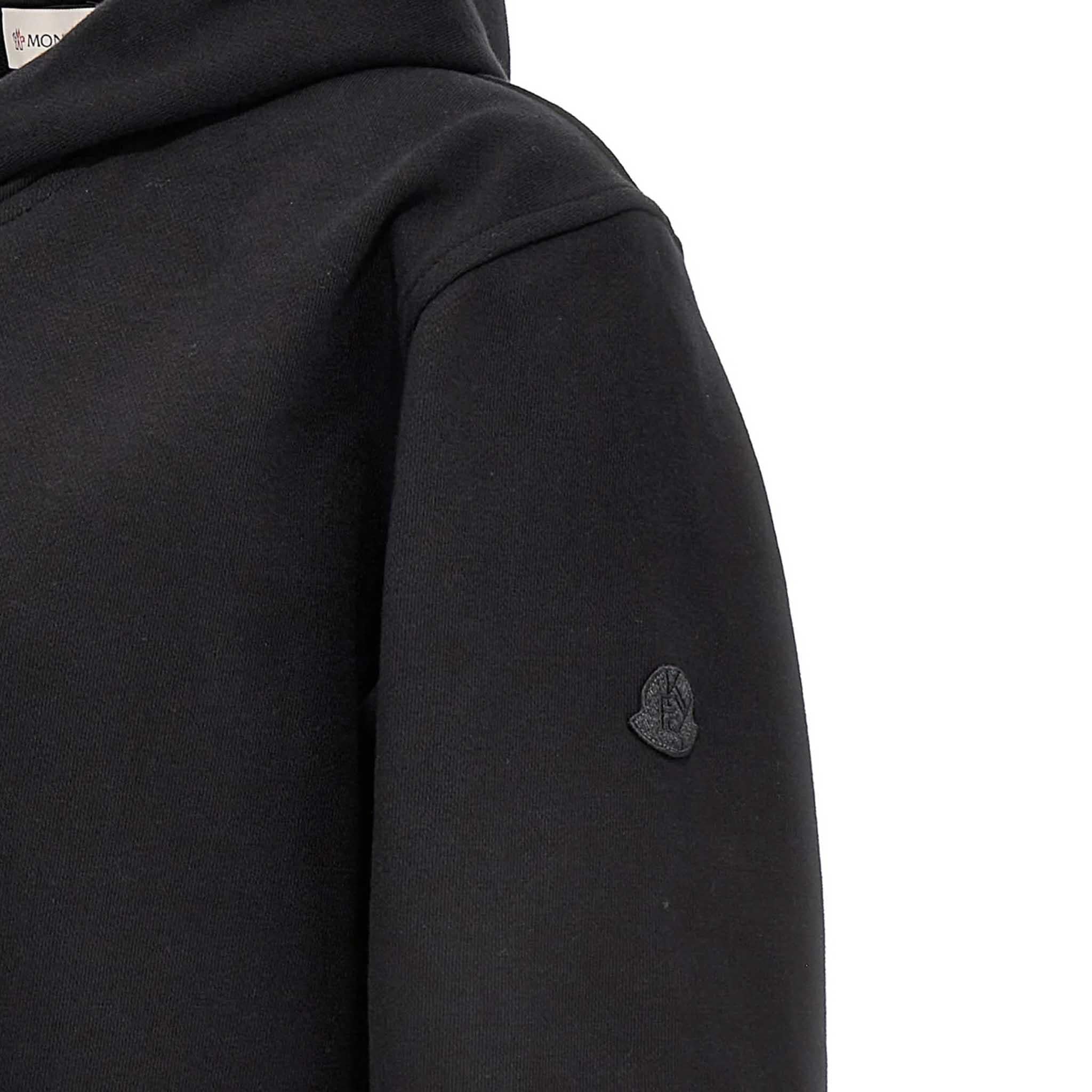 Moncler Genius X Alicia Keys Hooded Sweatshirt in Black - Image 4