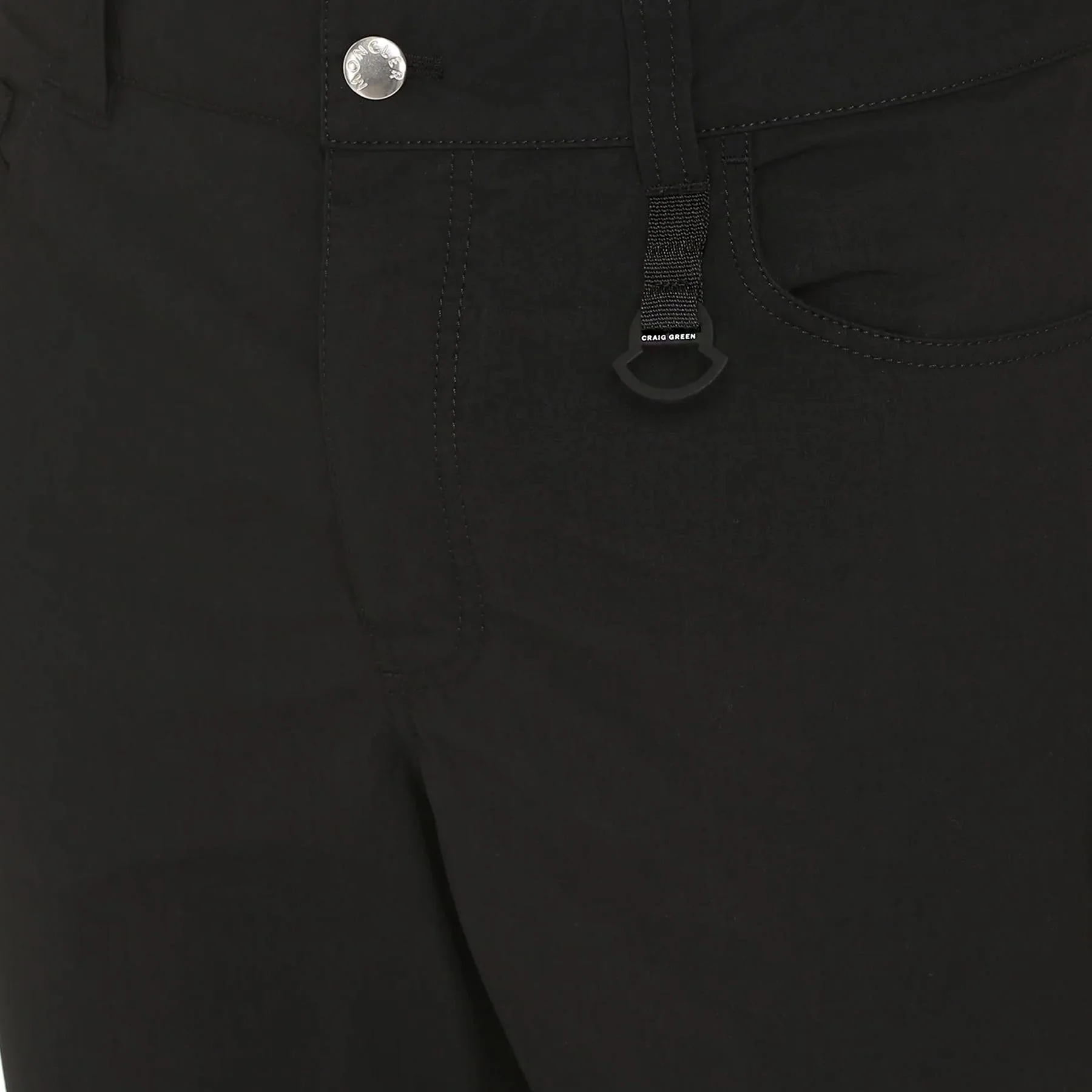 Moncler Genius X Craig Green Cotton Ripstop Trousers in Black - Image 3