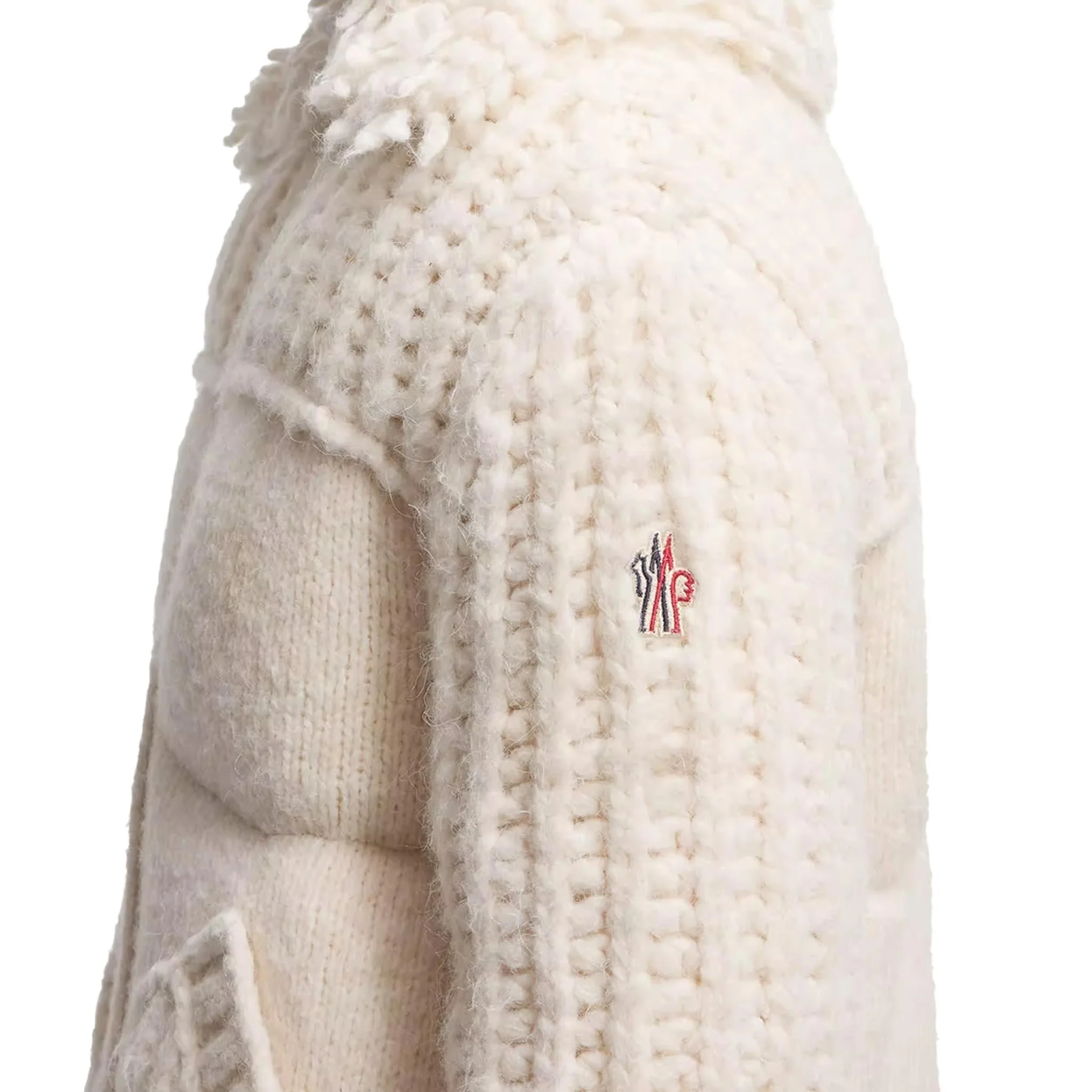 Moncler Grenoble Women's Hillehorn Cardigan in Ivory - Image 7
