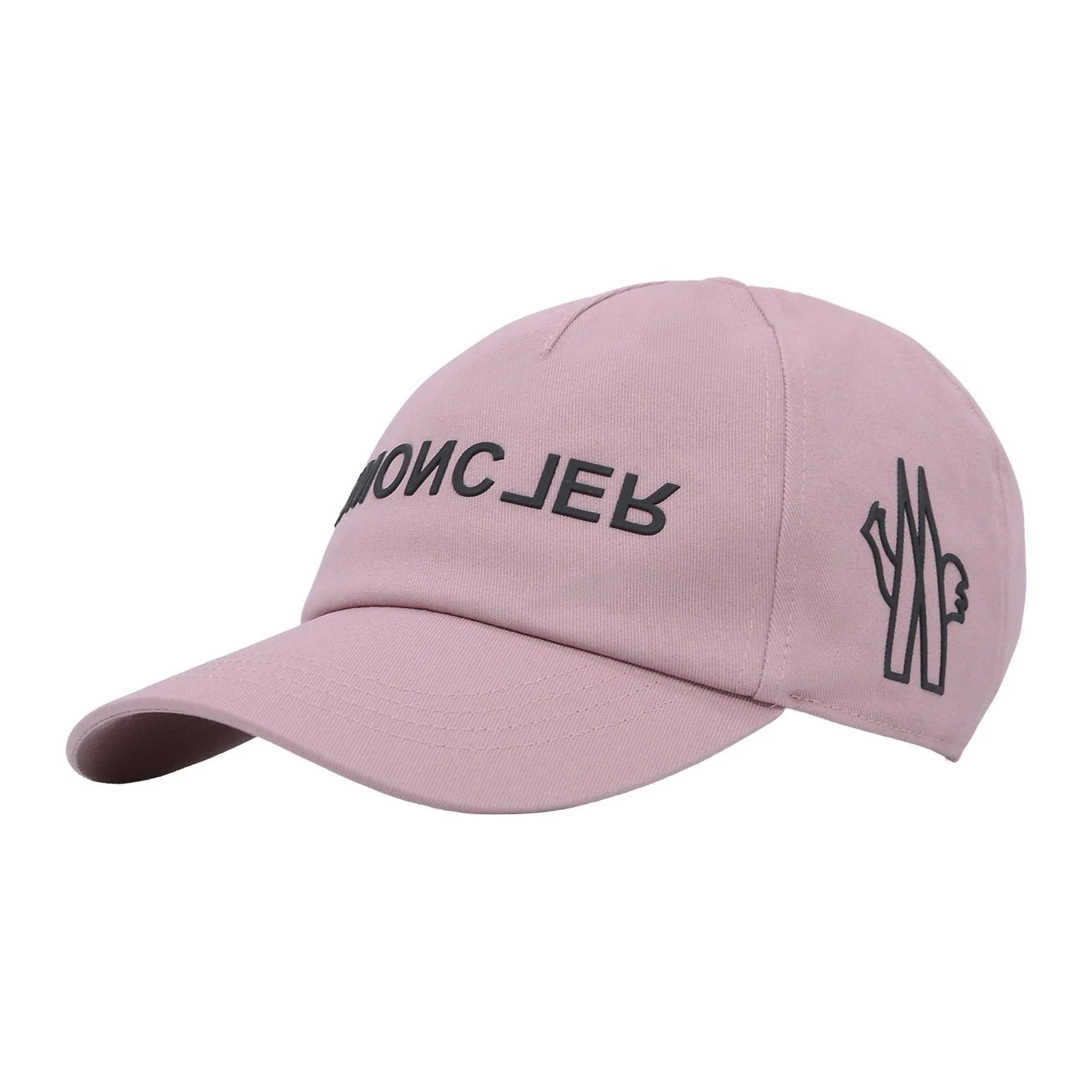 [Moncler] Grenoble Women's Logo Baseball Cap in Pink - Image 2
