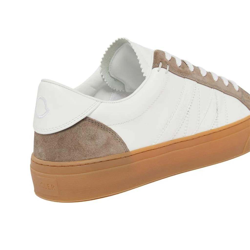Moncler Men's Monaco 2 Sneakers in White - Image 6