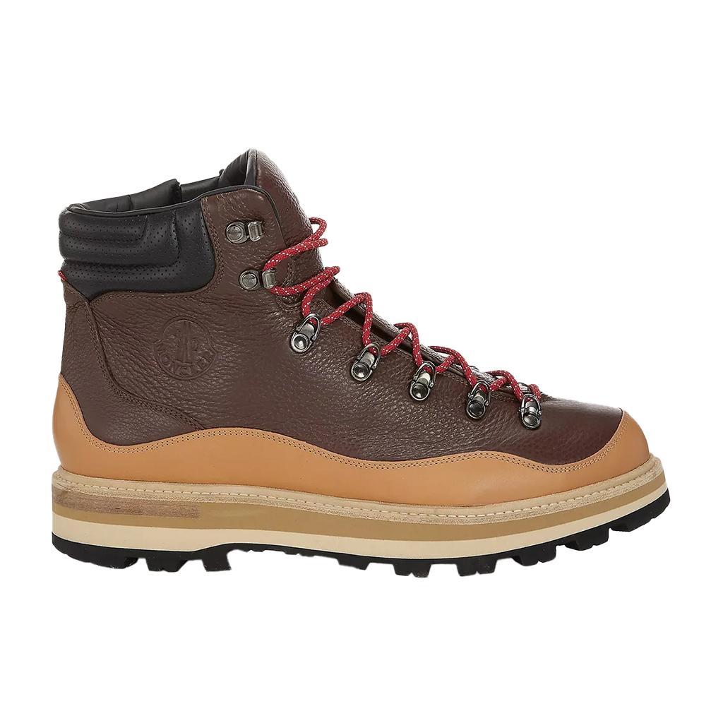 Moncler Men's Peka Trek Boots in Brown
