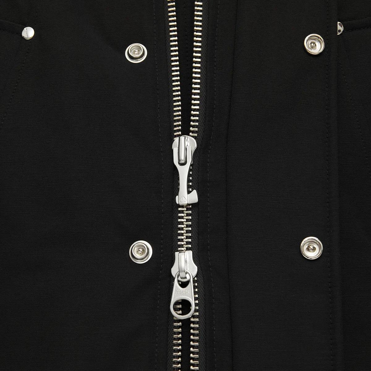 Moose Knuckles Stirling Parka Mens in Black/ Black - Image 4