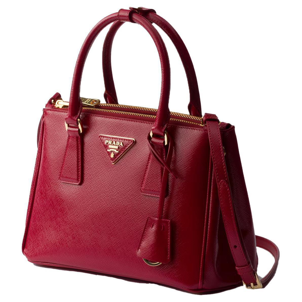 [Prada] Galleria Medium Bag in Red - Image 3