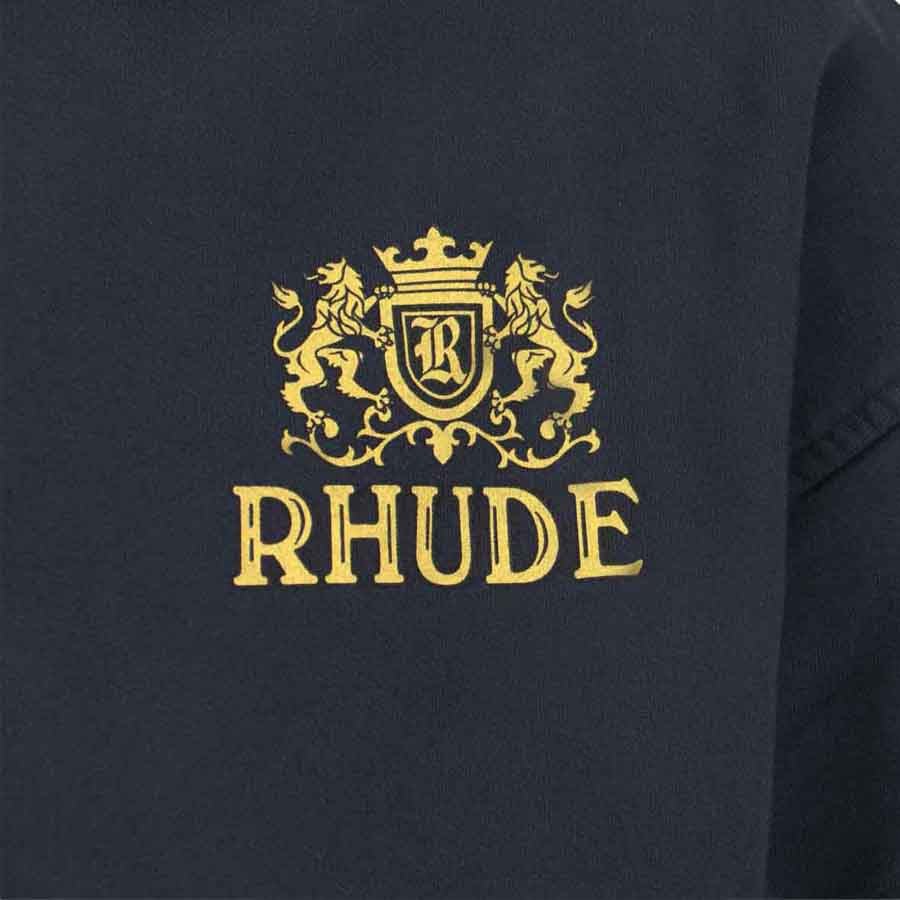 [Rhude] Cresta Hoodie in Vintage Black - Image 3
