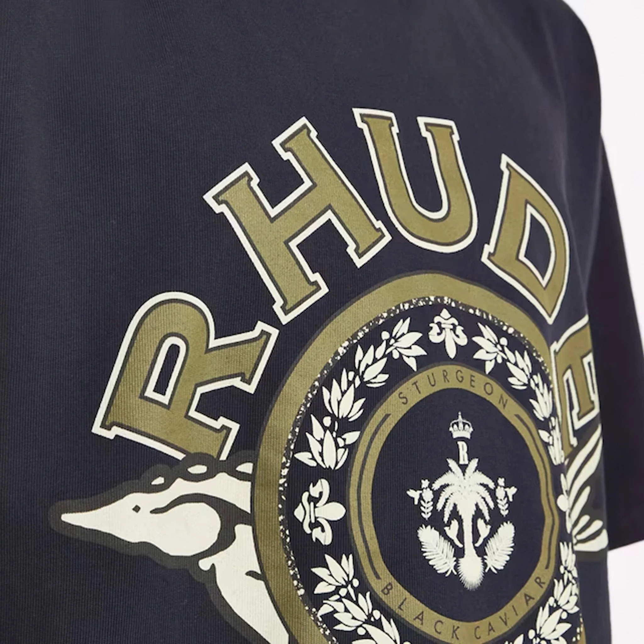 [Rhude] Caviar T-Shirt in Vintage Black - Image 3