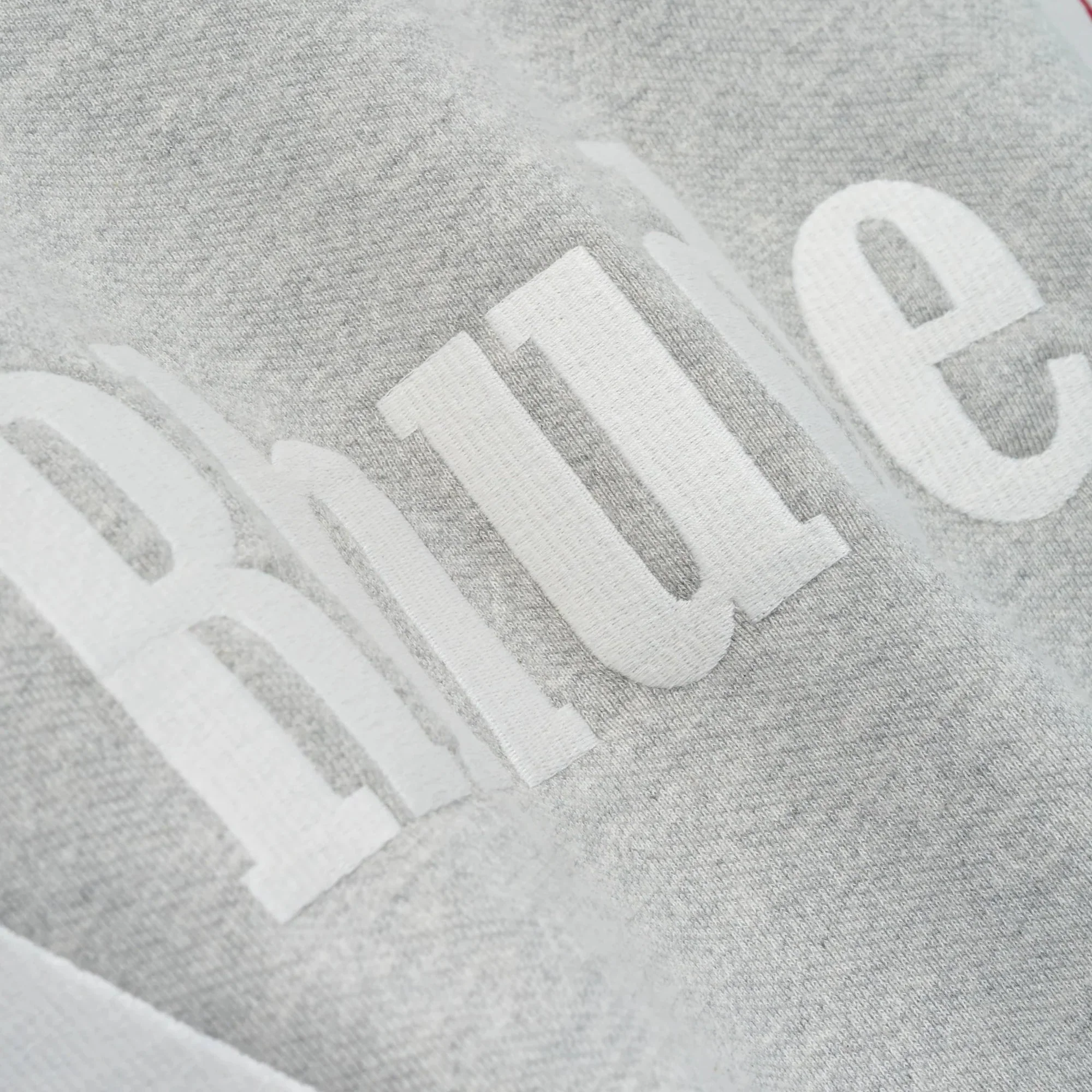 [Rhude] Lightning Crewneck Sweatshirt in Heather Grey - Image 4