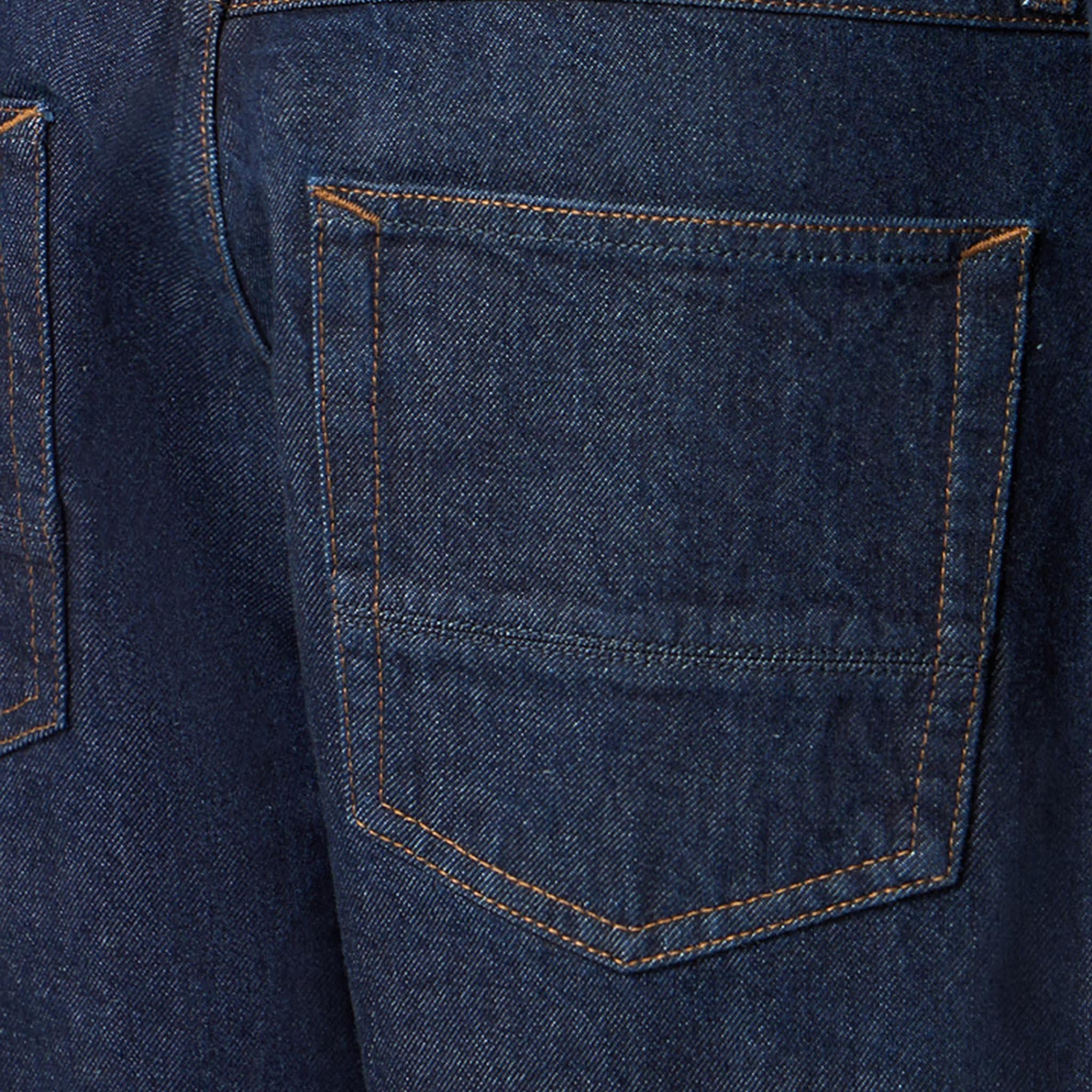 [Stone Island] Denim Research Indigo-Denim Rinsed Straight Leg - Image 4