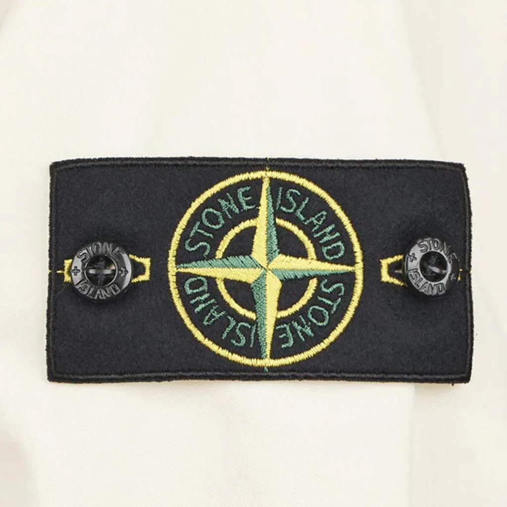 [Stone Island] Stretch Organic Cotton Twill Garment Dyed Shirt - Image 4