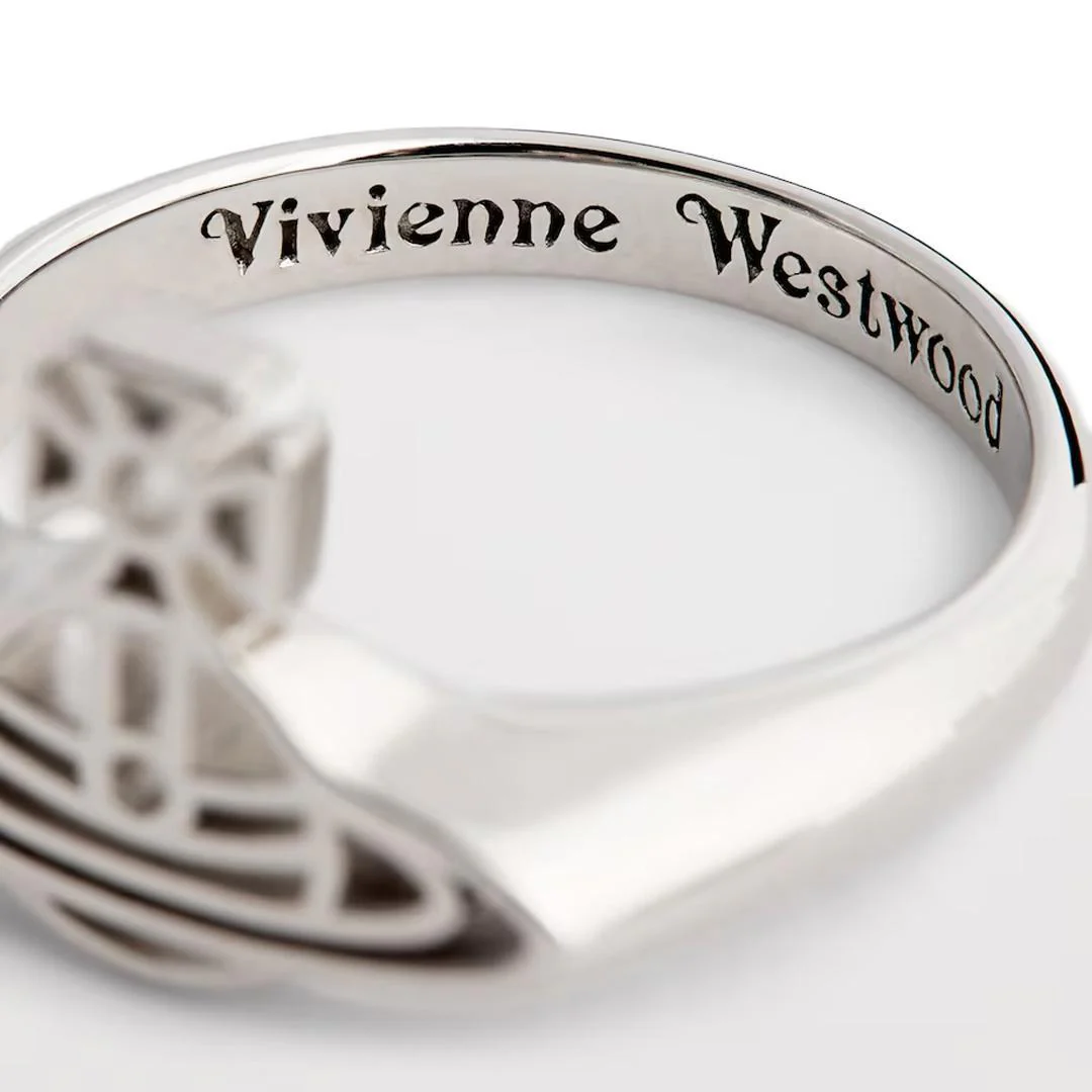 [Vivienne Westwood] Avon Ring in Platinum - Image 3