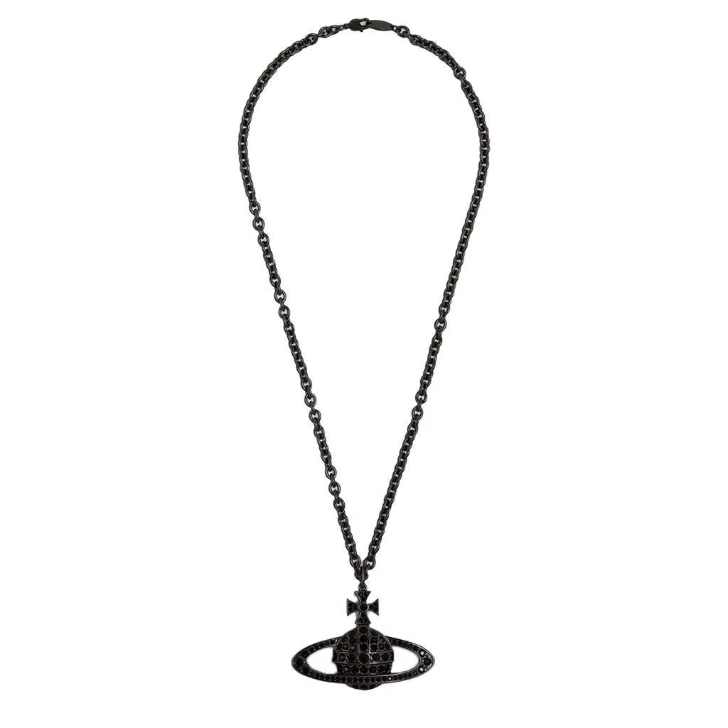 [Vivienne Westwood] Man. Bas Relief Pendant in Ruthenium Jet - Image 4